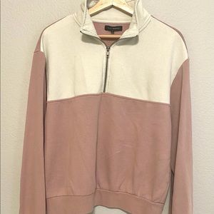 LA Hearts Quarter Zip Sweatshirt